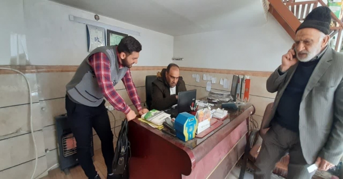 نظارت و بازرسی گروه پایش مواد کودی از کارگزاری های بخش خصوصی شهرستان دماوند