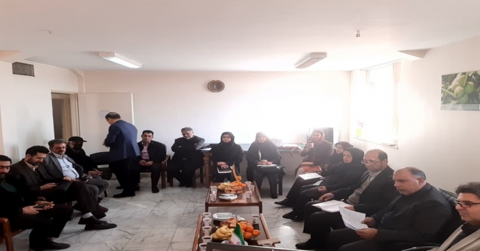 جلسه رفع مشکلات تعاونی روستایی های منطقه لواسانات
