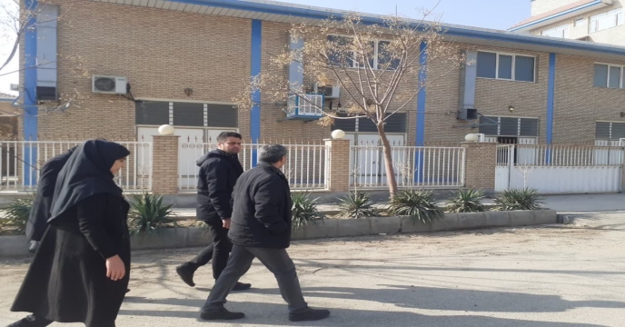 بازدید کارشنان فنی از محل جدید انبار کارگزاری شهرستان قرچک