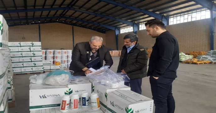 گشت مشترک از مراکز تولید، نگهداری و توزيع مواد کودی در شهرستان ری