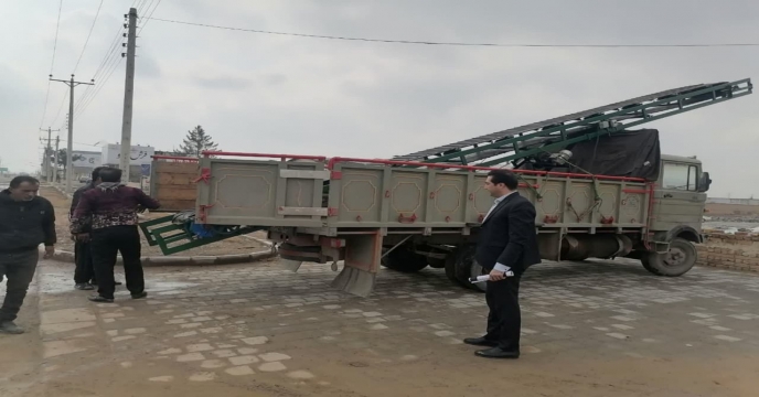 تجهیز انبار سازمانی دماوند و خیرآباد به نوار نقاله