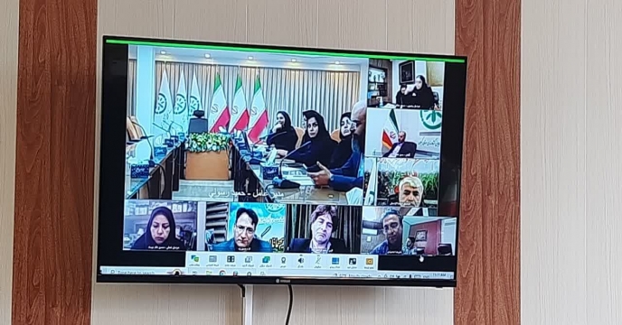 حضورهمکاران استان تهران در وبینار سراسری ارزیابی عملکرد سال 1402