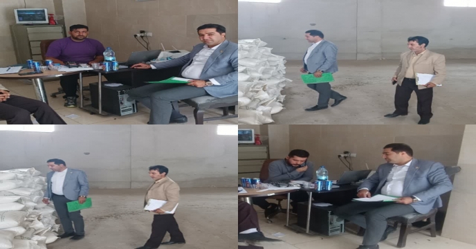بازدید کارشناسان فنی شرکت خدمات حمایتی کشاورزی استان تهران از تعاونی روستایی کاوه شهرستان پاکدشت