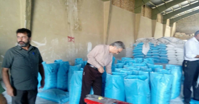 انبارهای کود کارگزاران تحت پوشش ، توسط گروه پایش شرکت خدمات حمایتی کشاورزی در مرداد ماه 1399- استان مرکزی