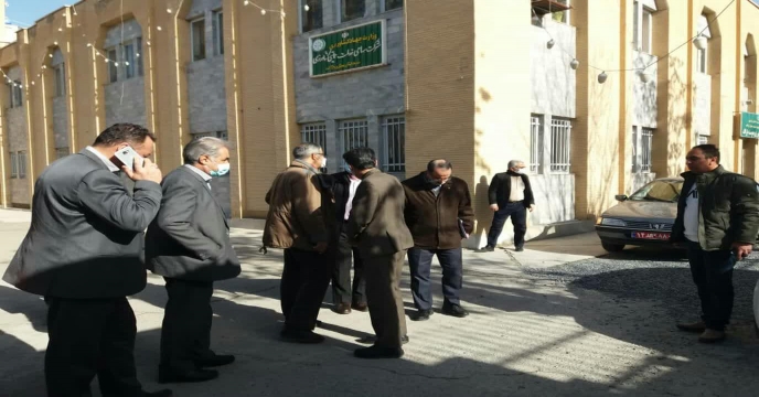 بازدید ریاست جدید محترم سازمان جهاد کشاورزی استان مرکزی از شرکت خدمات حمایتی - بمهن 140