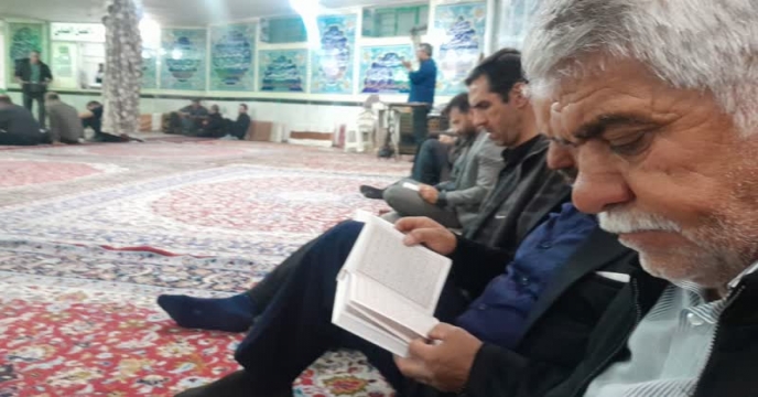 حضور همکاران شرکت خدمات حمایتی کشاورزی استان مرکزی در برگزاری مراسم سوگواری شهادت امام جعفر صادق (ع) در شهرستان اراک 