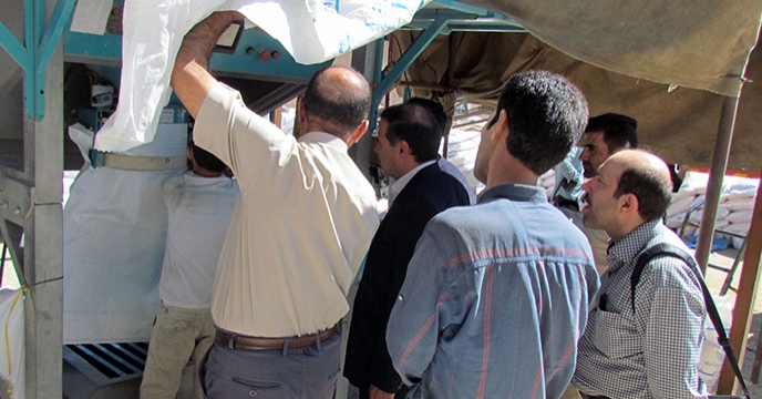 اجاره سامانه بوجاری شرکت خدمات حمایتی کشاورزی استان همدان