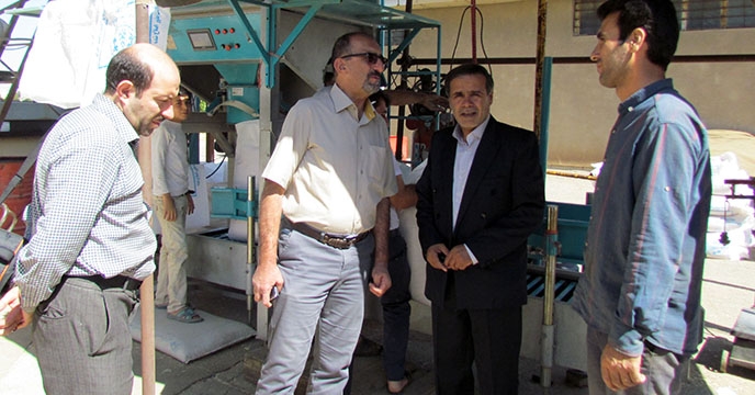 اجاره سامانه بوجاری شرکت خدمات حمایتی کشاورزی استان همدان