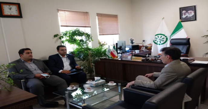 نشست مسئولین بیمه سرمد با مدیریت استان مرکزی