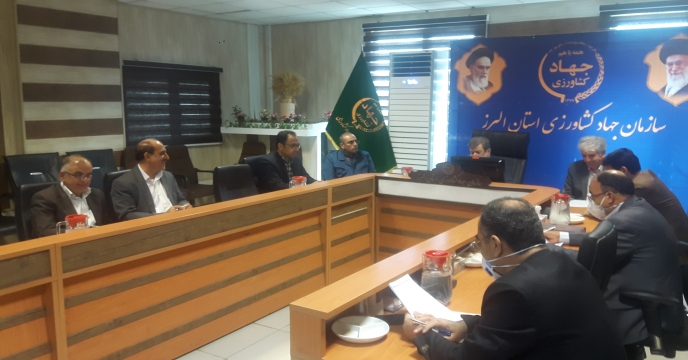 شرکت مدیر البرز در جلسه پدافند غیرعامل سازمان