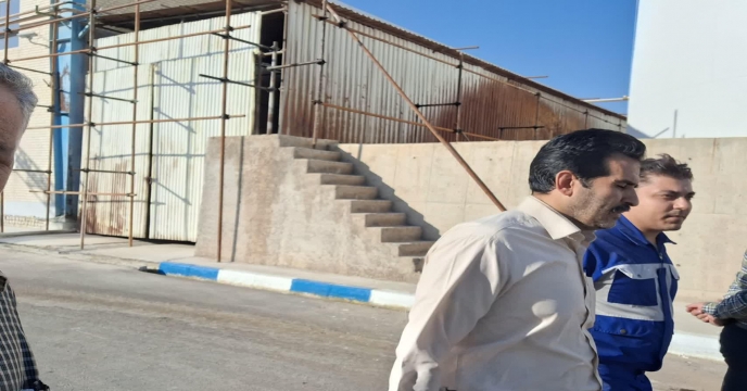 بازدید از پارتهای کود آماده تحویل شرکت پویا تدبیر فراست شهرستان ساوه در استان مرکزی 