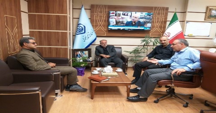 جلسه مدیر خراسان شمالی با مدیر کل سازمان تامین اجتماعی استان