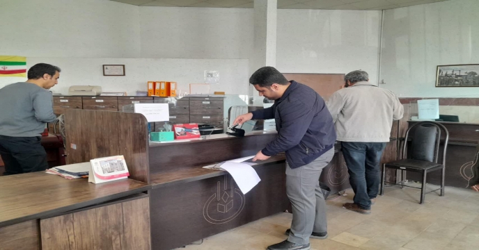 بازدید کارشناس محترم واحد توزیع ، حمل ، نگهداری ستاد از کارگزاریهای کود استان مرکزی 