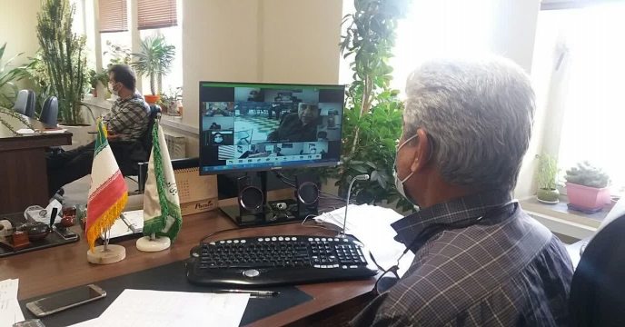 جلسه وبینارآموزشی سراسری مسئولین امور اداری