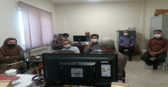 برگزاری اولین جلسه آموزشی ویدیو کنفرانس کنترل و پایش مواد کودی از ستاد هفتم مرداد ماه 99