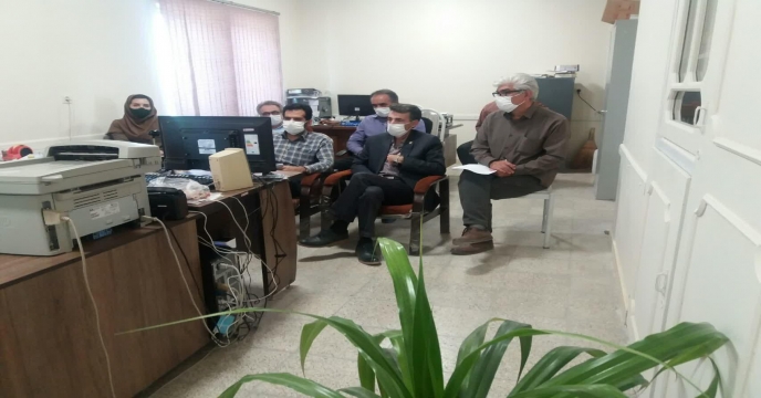 برگزاری اولین جلسه آموزشی ویدیو کنفرانس کنترل و پایش مواد کودی از ستاد هفتم مرداد ماه 99