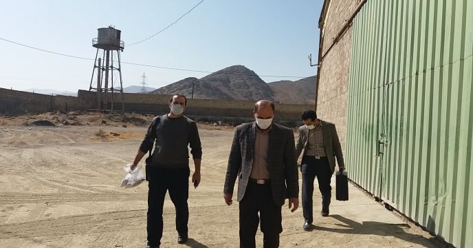 نمونه گیری از کود سوپر فسفات تریپل ارسالی از (شرکت کیمیاداران کویر یزد ) – استان مرکزی