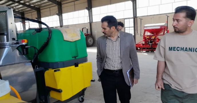 بازدید از کارخانه ظریف صنعت خمین تولید داخلی ادوات و ماشین آلات کشاورزی – استان مرکزی