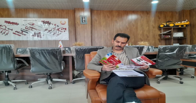 بازدید از کارخانه ظریف صنعت خمین تولید داخلی ادوات و ماشین آلات کشاورزی – استان مرکزی