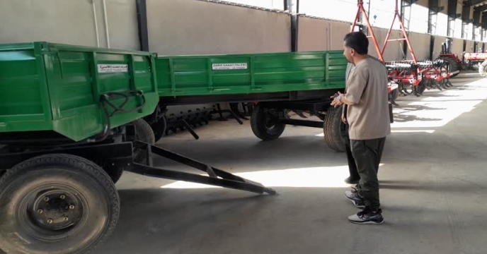 بازدید از کارخانه ظریف صنعت خمین تولید داخلی ادوات و ماشین آلات کشاورزی – استان مرکزی