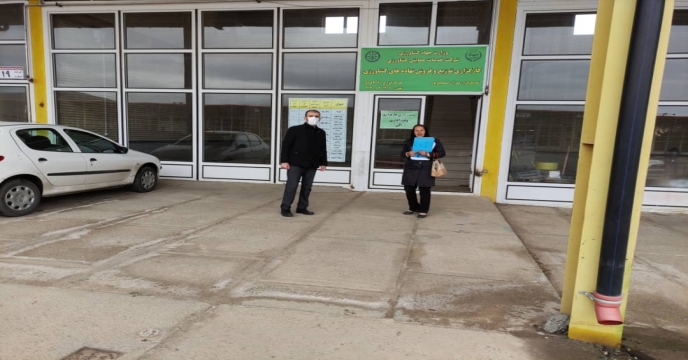 بازدید از انبار کارگزاران شهرستان بوکان (21 دی ماه 1400)