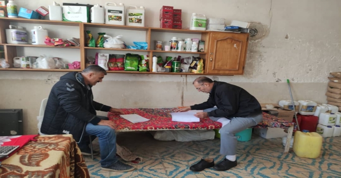بازدید از انبار کارگزاران شهرستان نقده