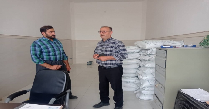 بازدید از انبار کارگزاران شهرستان پیرانشهر (یک خرداد ماه 1401)