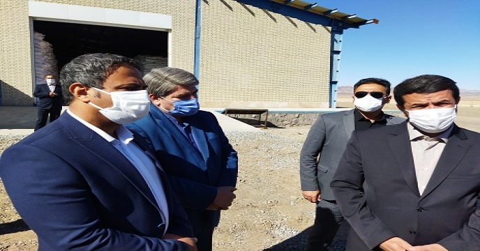 بازدید استاندار خراسان جنوبی از مجتمع انبارهای شرکت خدمات حمایتی کشاورزی 