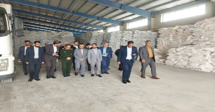 بازدید استاندار خراسان جنوبی از مجتمع انبارهای شرکت خدمات حمایتی کشاورزی