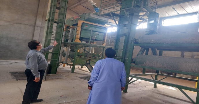 بازدید کارخانه بوجاری2