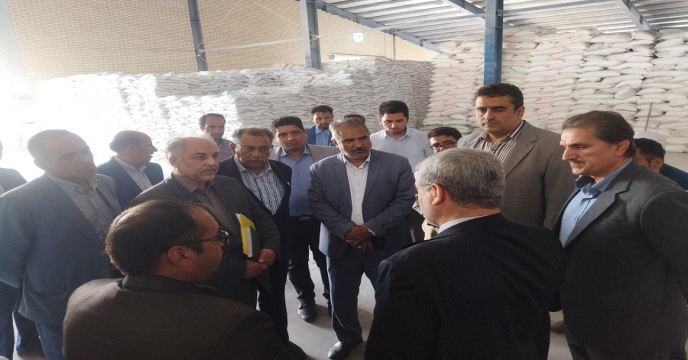 بازدید مهندس ملازاده از مجتمع انبارهای شرکت خدمات حمایتی کشاورزی خراسان جنوبی