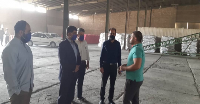 بازدید از انبار شهرستان شاهرود