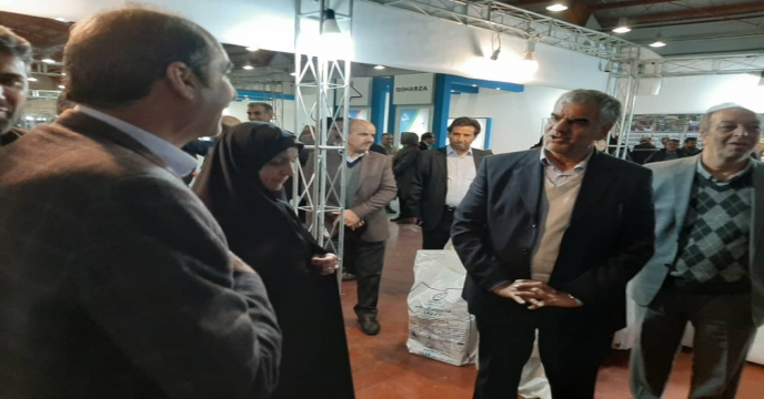 استقبال پر شور بازدید کنندگان 