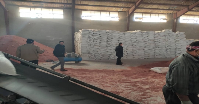 بازدید مدیریت محترم آذربایجان غربی از انبار مرکزی شرکت (13 آذر ماه 1400)