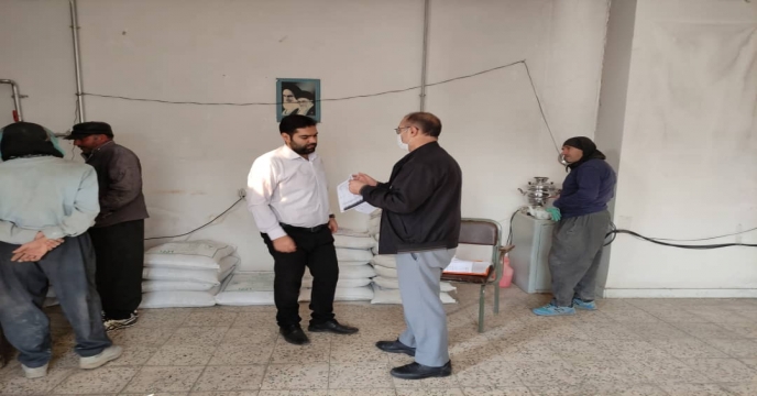 بازدید از انبار کارگزاران شهرستان نقده