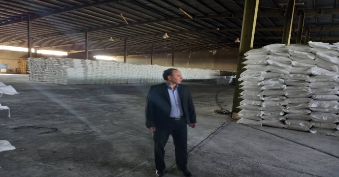 بازدید معاونت استان سمنان از انبار 