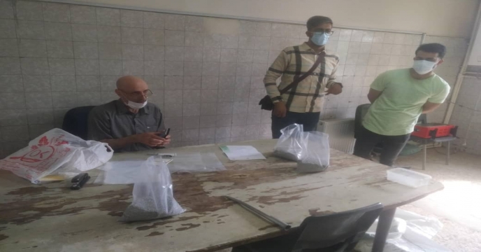 گزارش نمونه برداری کود ازانبار مرکزی استان تهران