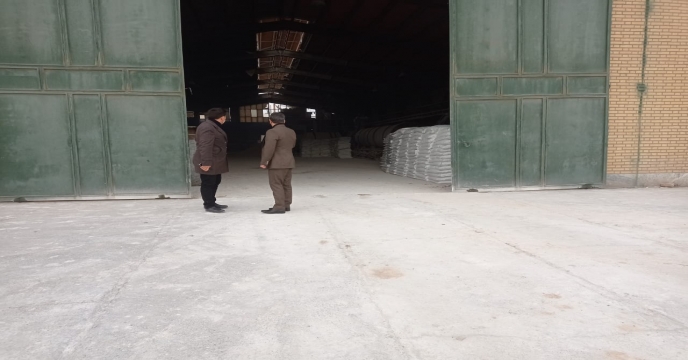 بازدید از انبار کارگزاران شهرستان شاهیندژ (20 دی ماه 1400)