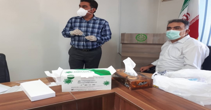 گزارش تست ویروس کرونا از کارکنان آذربایجان غربی