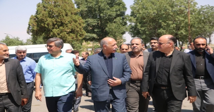 بازدید از کمباین سازی اراک