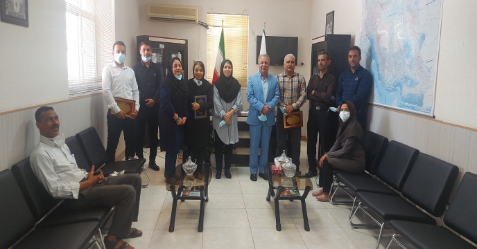 انتصاب سرکار خانم الهام نگهبان بعنوان ذیحساب ومسئول امورمالى شرکت خدمات حمایتی کشاورزی استان بوشهر