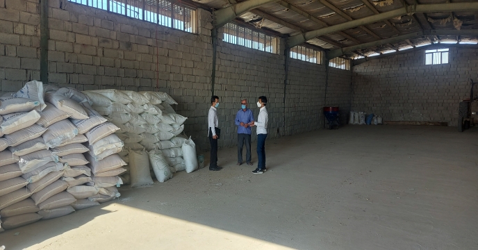 بازدید گروه پایش از تعاونی تولید رود حله جنوبی روستای کره بند شهرستان بوشهر
