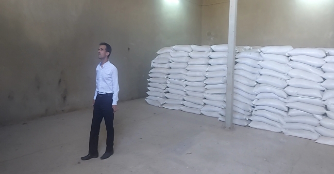 بازدید گروه کنترل و پایش از انبار سازمانی عالی چنگی