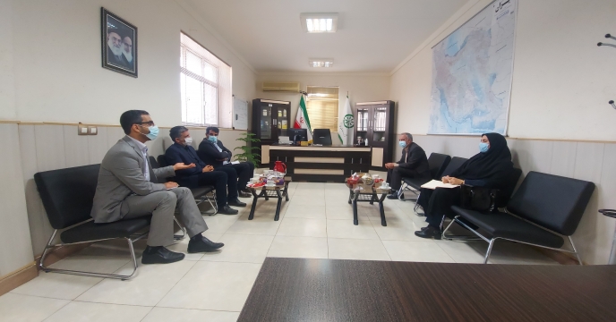 نشست اعضاء شوراى نظام مهندسی کشاورزی و منابع طبیعی استان بوشهر با مدیر شرکت خدمات حمایتی کشاورزی استان بوشهر