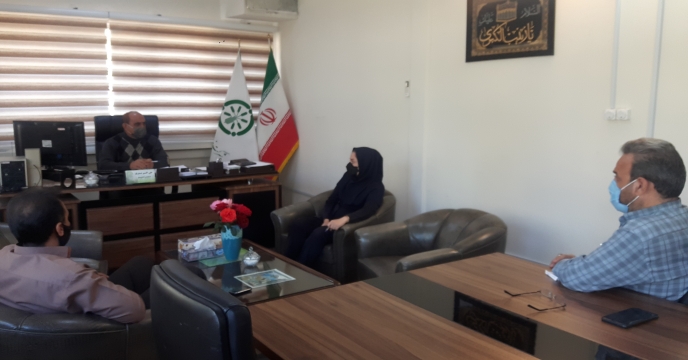 جلسه بررسی عملکرد سامانه پایش مواد کودی در استان البرز
