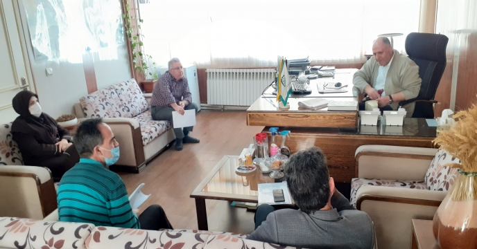 جلسه بررسی وضعیت جمعداری اموال شرکت
