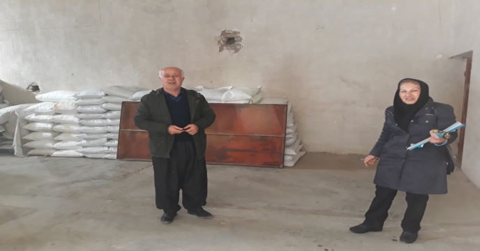بازدید از انبار کارگزاران شهرستان بوکان (17 بهمن ماه 1401)