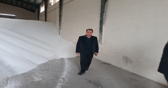 بازدید مدیر آذربایجان غربی از انبار مرکزی استان  (18 اسفند 1401)