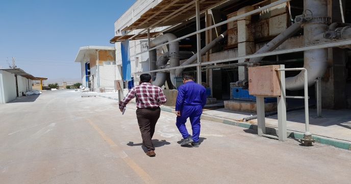 بازدید از کارخانه تولید داخلی کود طرف قرارداد استان مرکزی – شهرستان ساوه 
