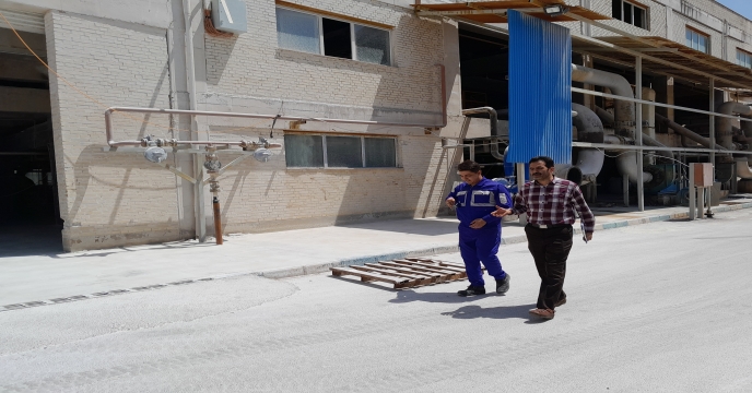 بازدید از کارخانه تولید داخلی کود طرف قرارداد استان مرکزی – شهرستان ساوه 